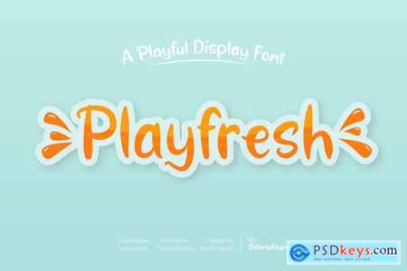 Playfresh Playful Handwritten Font