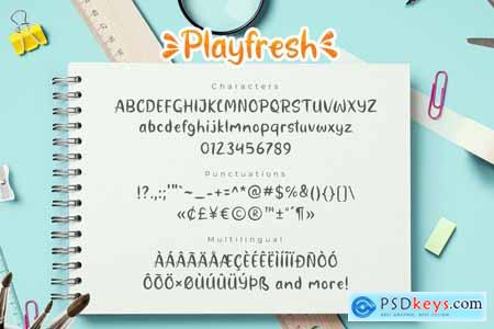 Playfresh Playful Handwritten Font