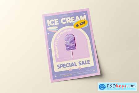 Ice Cream Sale Flyer