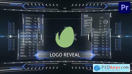 Hi-Tech Logo Reveal for Premiere Pro 45150806