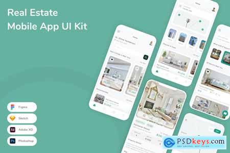 Real Estate Mobile App UI Kit