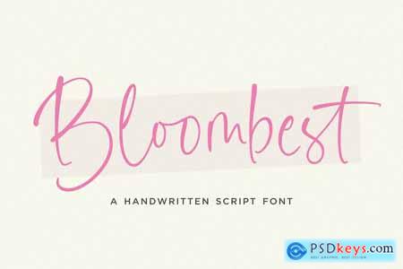 Bloombest Handwriting Font