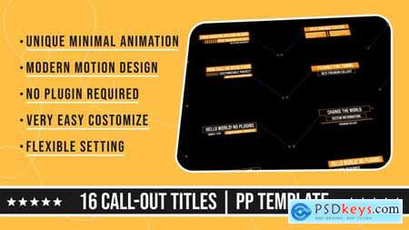 Call-Out Titles MOGRT Template 45132671