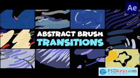 Abstract Brush Transitions After Effects 45822110
