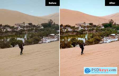 6 Desert Lightroom and Photoshop Presets