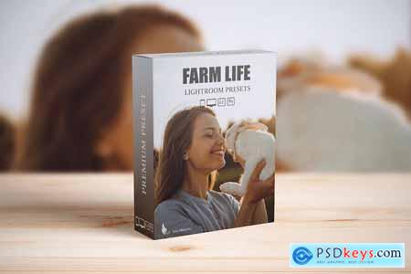 Farm Nature Cinematic Green Lightroom Presets