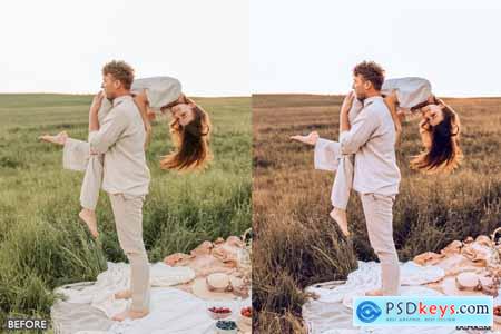 Picnic Outdoor Rustic Cinematic Lightroom Presets