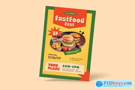 Fast Food Festival Flyer