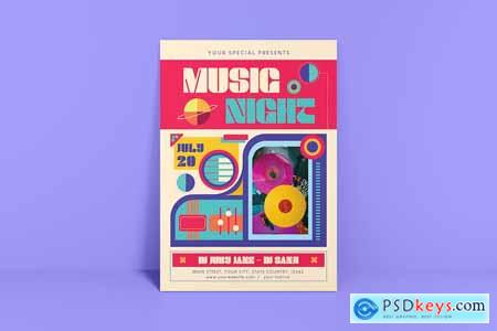 Music Night Flyer