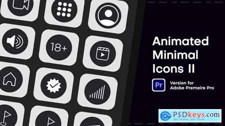 Animated Minimal Icons II MOGRT 45226155