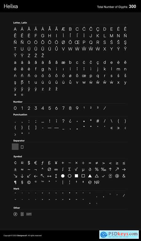 Helixa - Clean and Modern Sans-Serif Typeface