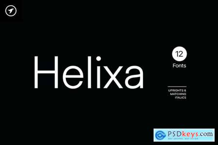 Helixa - Clean and Modern Sans-Serif Typeface
