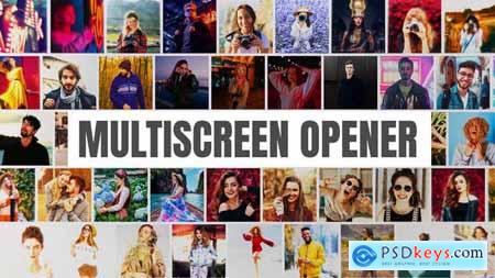 Multi Screen Opener Mosaic Logo Intro 45274533