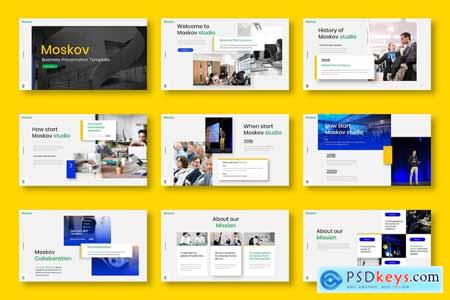 Moskov  Business PowerPoint Template