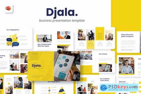 Djala Business PowerPoint Template