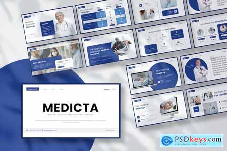 Medicta - Medical Presentation PowerPoint Template