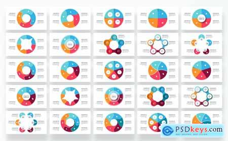 Circle Infographics PowerPoint Template Diagrams