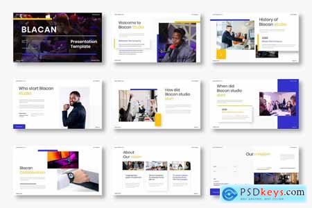 Blacan  Business PowerPoint Template