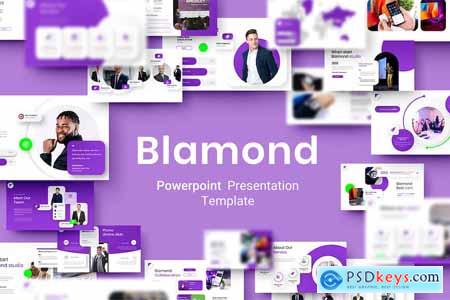 Blamond  Business PowerPoint Template