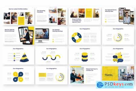 Djala Business PowerPoint Template