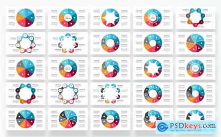 Circle Infographics PowerPoint Template Diagrams