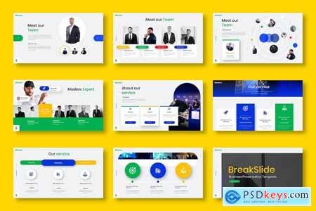 Moskov  Business PowerPoint Template