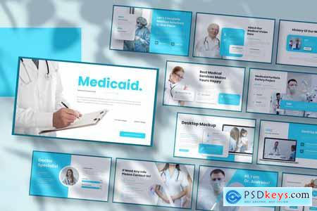 Medicaid Medical Presentation PowerPoint Template