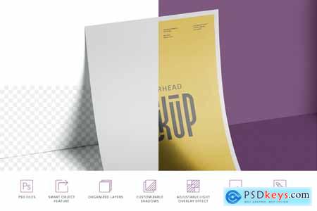 A4 Letterhead Mockups