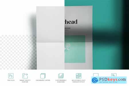 US Letter Size Letterhead Mockups