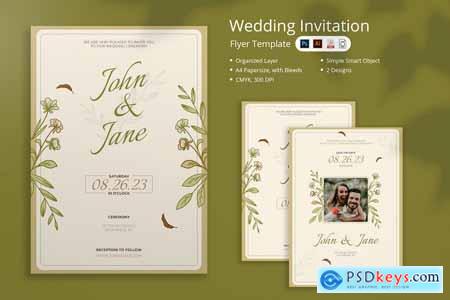 Pekan - Wedding Invitation Flyer