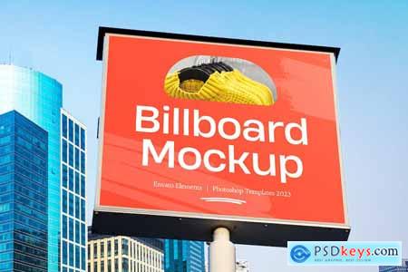 Square Billboard Mockup