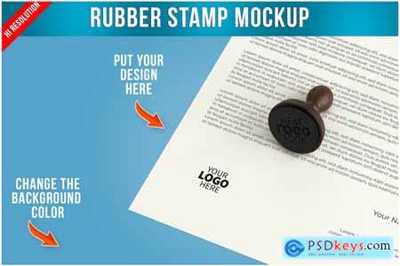 Rubber Stamp Mockup