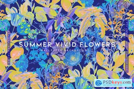 Summer Vivid Flowers