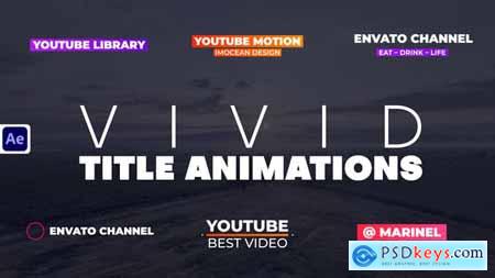 Vivid Title Animations 45860773 