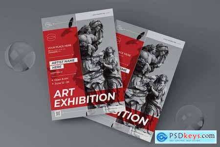 Art Exhibition Flyer NB583MW