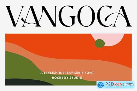 Vangoca - Display Serif Font