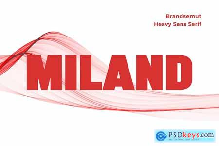 Miland - Heavy Sans Serif
