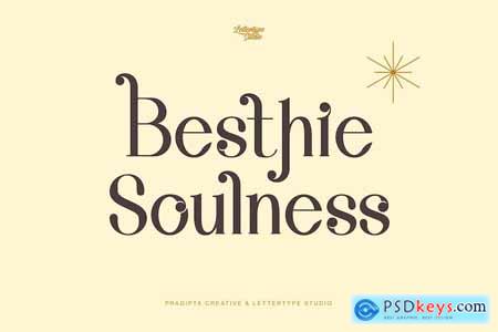 Besthie Soulness a Luxury Serif Font