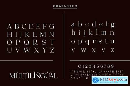 Morgin Astera Elegant Serif Font