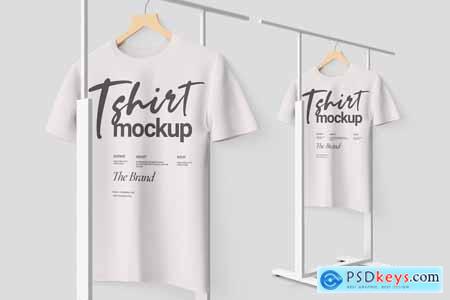 Tshirt Single Hanging Mockup