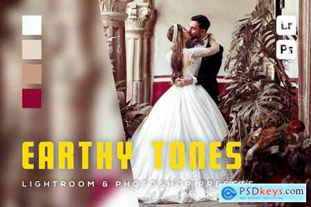 6 Earthy Tones Lightroom and Photoshop Presets