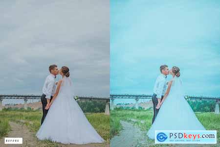 20 Wedding Cinematic Lightroom Presets