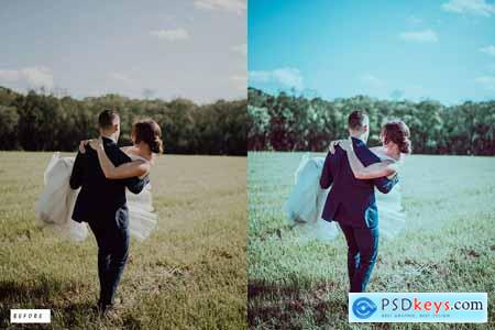 20 Wedding Cinematic Lightroom Presets