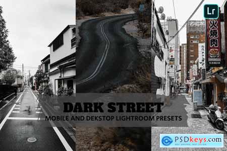 Dark Street Lightroom Presets Dekstop and Mobile