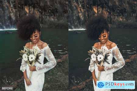 50 Wedding Preset Pack for Lightroom and Photoshop