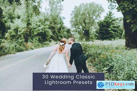 30 Wedding Classic Lightroom Presets