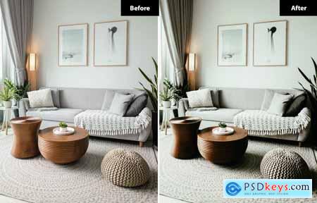 6 Home Light Lightroom and Photoshop Presets
