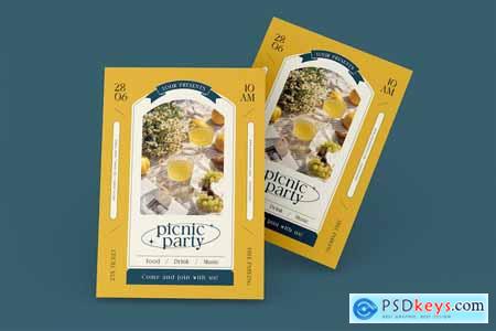 Picnic Party Flyer YN63P9Q