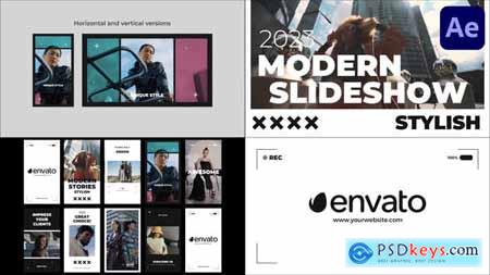Aesthetic Modern Slideshow for After Effects 45896308