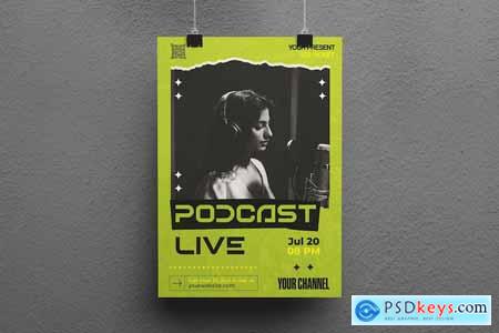Podcast Live Flyer